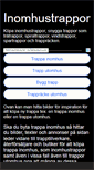 Mobile Screenshot of inomhustrappor.se